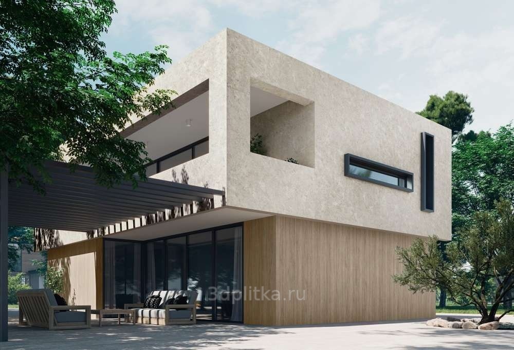 Grespania Hermitage Coverlam 120x120, керамогранит, Испания, под камень  - фото интерьера 1