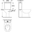 Grohe Bau Ceramic 39346000 Унитаз компакт 68,7x36,4x77,2 см, Германия - фото 2