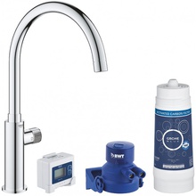 Grohe Blue Mono Pure 30387000 Для кухни Хром Смеситель 26x8,2x38,1 см, для кухонной мойки, Германия - фото 1 Grohe Blue Mono Pure 30387000 Для кухни Хром Смеситель 26x8,2x38,1 см, для кухонной мойки, Германия - фото 1 - фото 1