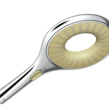 Grohe Rainshower Icon 150 27630000 Диаметр 150 мм, 2 режима, хром/фисташковый Душевая лейка Германия - фото 1 - фото 2