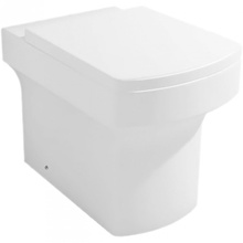 Grossman Status Крышка-сиденье  с микролифтом Унитаз приставной с инсталляцией и кнопкой 38x54x40 см, Германия - фото 1 - фото 1