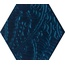 Grupa Paradyz Urban Colours Blue Inserto Heksagon Декор 17,1x19,8 см, Польша, под камень  - фото 1