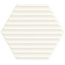 Grupa Paradyz Woodskin Bianco Heksagon Struktura B Sciana Настенная плитка 17,1x19,8 см, Польша, под камень  - фото 1