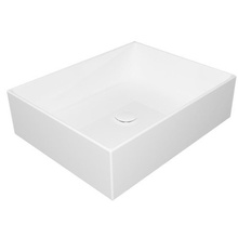 GSG Zenith ZELAVFS50000 Белая глянцевая 50 Раковина 40x50x14 см, Италия - фото 1 - фото 2