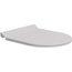 GSI MS86CSN17 С микролифтом  Cenere Matte Крышка-сиденье 45,5x36,5x5 см, Италия - фото 1