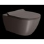 GSI Pura MS86CSN16 С микролифтом Темно-коричневый(Bistro matt) Крышка-сиденье 45,5x36,5x5 см, Италия - фото 2