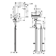 Hansgrohe Aquno Select M81 73830000 Для кухни Хром Смеситель для кухонной мойки, Германия - фото 1 - фото 4