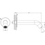 Hansgrohe Finoris 54008#239 Сталь матовая (steel brushed) Излив 18,5x6,5x7,3 см, Германия - фото 2