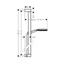 Hansgrohe Raindance 24601000 Хром Душевой гарнитур 31x12,5x95,3 см, Германия - фото 4