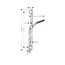 Hansgrohe Raindance 24603000 Хром Душевой гарнитур 27x12,5x100,8 см, Германия - фото 4