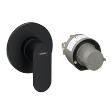 Hansgrohe Rebris S 72648670 Для душа Черный матовый Смеситель 12,1x11x12,1 см, для душа, Германия - фото 1 - фото 1