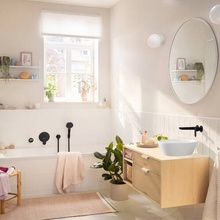 Hansgrohe Rebris S 72528670 Встраиваемый для раковины  Черный матовый Смеситель 21,4x16,8x6,8 см, для встраиваемых систем, Германия - фото 1 - фото 3