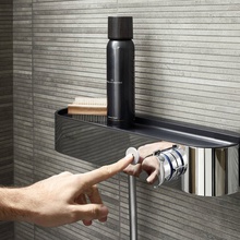 Hansgrohe ShowerTablet Select 24360670 Для душа Черный матовый Смеситель 14,7x41,2x7,4 см, для душа, Германия - фото 1 - фото 4