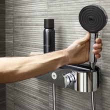 Hansgrohe ShowerTablet Select 24360670 Для душа Черный матовый Смеситель 14,7x41,2x7,4 см, для душа, Германия - фото 1 - фото 3