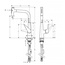 Hansgrohe Talis Select M51 72823000 Для кухни Хром Смеситель 26,2x12,1x40,1 см, для кухонной мойки, Германия - фото 5