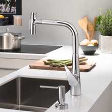 Hansgrohe Talis Select M51 72823000 Для кухни Хром Смеситель 26,2x12,1x40,1 см, для кухонной мойки, Германия - фото 1 - фото 2