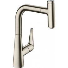Hansgrohe Talis Select M51 73852800 Для кухни Сталь Смеситель 22,3x11,1x33,5 см, для кухонной мойки, Германия - фото 1 - фото 1