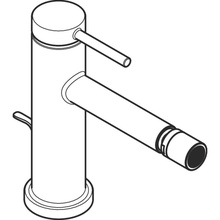 Hansgrohe Tecturis S 73201000 Для биде Хром Смеситель 14,8x4,6x17,3 см, для биде, Германия - фото 1 - фото 2