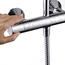 Hansgrohe Vernis Blend 26276000 Хром Душевая стойка 52,8x27,7x117 см, Германия - фото 7