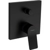 Hansgrohe Vivenis 75415670 Встраиваемый для ванны с душем Чёрный матовый