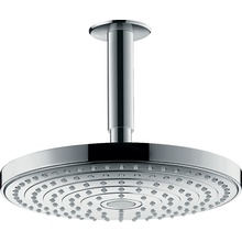 Hansgrohe Raindance Select 26467000 Диаметр 240 мм, с держателем,  1 режим, хром Верхний душ 24,3x24,3x19,6 см, Германия - фото 1 - фото 1