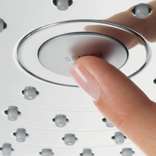 Hansgrohe Raindance Select 26467400 Диаметр 240 мм, с держателем, 1 режим, хром/белый Верхний душ 24,3x24,3x19,6 см, Германия - фото 1 - фото 3