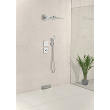 Hansgrohe Rainmaker Select 460 2jet 24005400 466x300 мм, 2 режима, хром Верхний душ Германия - фото 1 - фото 2