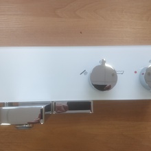 Hansgrohe ShowerTablet 13107400 Для ванны белый/хром Смеситель с термостатом для ванны, Германия - фото 1 - 3 Hansgrohe ShowerTablet 13107400 Для ванны белый/хром Смеситель с термостатом для ванны, Германия - фото 1 - фото 3