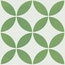 Harmony Mayari 37798 Green Petals Lt Керамогранит 22,3x22,3 см, Испания - фото 2
