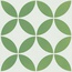 Harmony Mayari 37798 Green Petals Lt Керамогранит 22,3x22,3 см, Испания - фото 3
