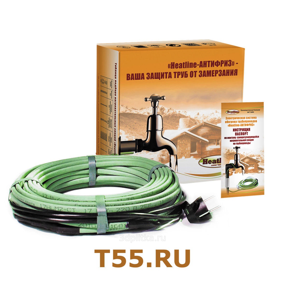 шланг с греющим кабелем для водопровода 30 м. размораживатель труб водоснабжения электрический. обогревающий кабель технический 20м. саморегулирующийся нагревательный кабель srl 16-2. размораживатель труб водоснабжения электрический.
