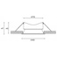 Hesby Lighting Harstad HSBL_0227 Встраиваемый светильник 8x8x4,7 см, Китай - фото 6