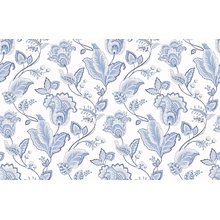 Hygge Made in Russia MIR1 006 Растительность Флизелиновые обои 1005x100 см, цвет: белый, Россия - фото 1 - фото 1