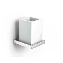 IBB Xoni XO02 CRO/CRO Хром/белый Стакан Италия - фото 1 - фото 1