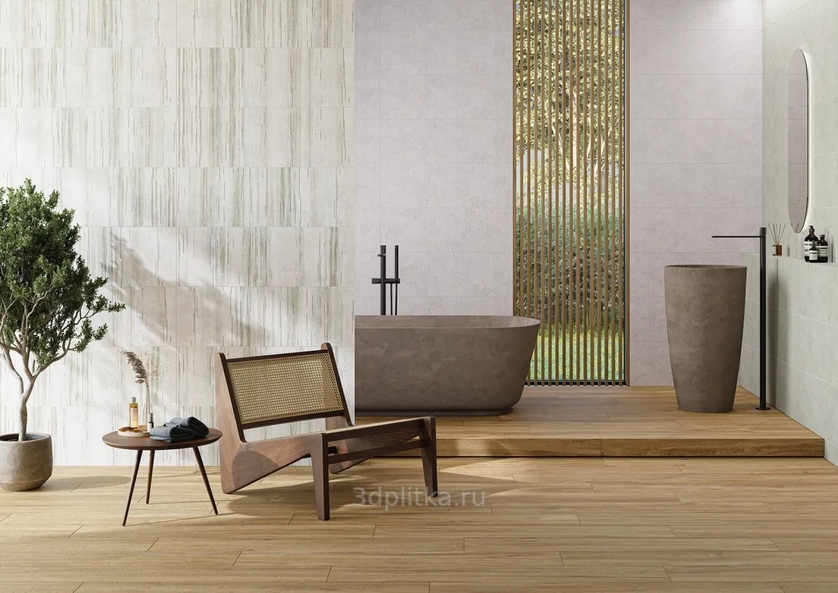 Ibero Botanical 30x90 см, керамика, Испания - фото интерьера 1