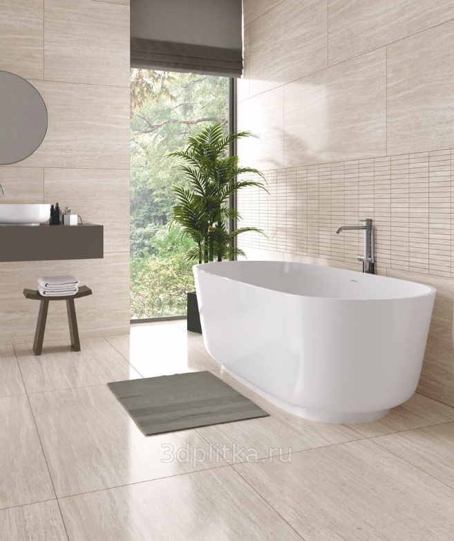 Idalgo Агат 60x120 см, керамогранит, Россия, под дерево - фото интерьера 1