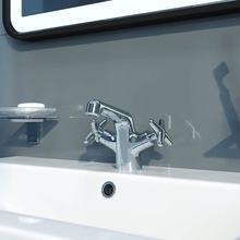 Iddis Acros ACRSB00i01 Для раковины Хром Смеситель 15,2x15,9x12,1 см, для раковины, Россия - фото 1 - фото 3