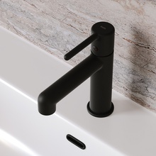 Iddis Aiger AIGBL00i01 Для раковины Черный матовый Смеситель 17,2x4,8x17,9 см, для раковины, Россия - фото 1 - фото 4