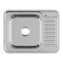 Iddis Basic BAS65PLi77 нержавеющая сталь, Полированный , L, 65х50 Мойка для кухни из нержавейки 50x65x16,5 см, Россия - фото 1 - фото 2