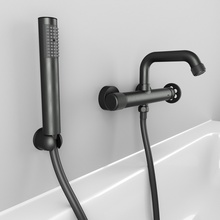 Iddis Grange GRAGMR2i02 Для ванны с душем Черный Графит Смеситель 21,2x29x14,2 см, для ванны, Россия - фото 1 - фото 3