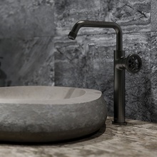 Iddis Grange GRAGMR1i01 Для раковины Серый Графит Смеситель 20,9x10,4x32,6 см, для раковины, Россия - фото 1 - фото 2