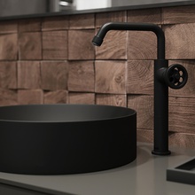 Iddis Grange GRABLR1i01 Для раковины Черный Смеситель 20,9x10,4x32,6 см, для раковины, Россия - фото 1 - фото 2