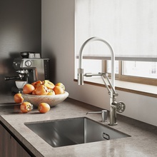 Iddis Grange GRABNFLi05 Для кухни Сатин Смеситель 26x11,8x47 см, для кухонной мойки, Россия - фото 1 - фото 3