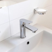 Iddis Plank PLASB00i01 Для раковины Хром Смеситель 16,35x5,2x15,7 см, для раковины, Россия - фото 1 - фото 2