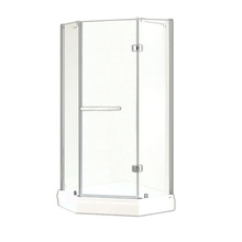 Iddis Vane V30T099i23 90x90 стекло прозрачное/хром Душевой уголок 90x90x185 см, Россия - фото 1 - фото 1