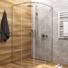 Iddis Zodiac ZOD6CR0i23 Прозрачное стекло / Хром 100x100 Душевой уголок 100x100x195 см, Россия - фото 1 - фото 2