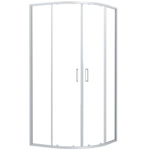 Iddis Zodiac ZOD6CR0i23 Прозрачное стекло / Хром 100x100 Душевой уголок 100x100x195 см, Россия - фото 1 - фото 1