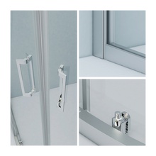 Iddis Zodiac ZOD6CR9i23 Прозрачное стекло / Хром 90x90 Душевой уголок 90x90x195 см, Россия - фото 1 - фото 3