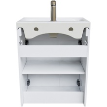 Iddis Zodiac ZOD6CDFi95K Напольная Белая 60 Тумба с раковиной 38,3x60,7x88,5 см, Россия - фото 1 - фото 4