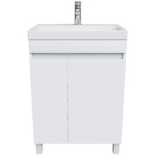 Iddis Zodiac ZOD6CDFi95K Напольная Белая 60 Тумба с раковиной 38,3x60,7x88,5 см, Россия - фото 1 - фото 1